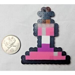 Sapphic LGBT Potion Perler Pixel Art